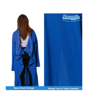 Unisex Snuggie Blanket One Size Blue
